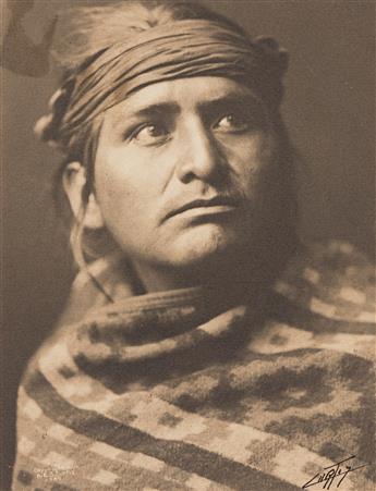 EDWARD S. CURTIS (1868-1952) Chief of the Desert. 1904.                                                                                          